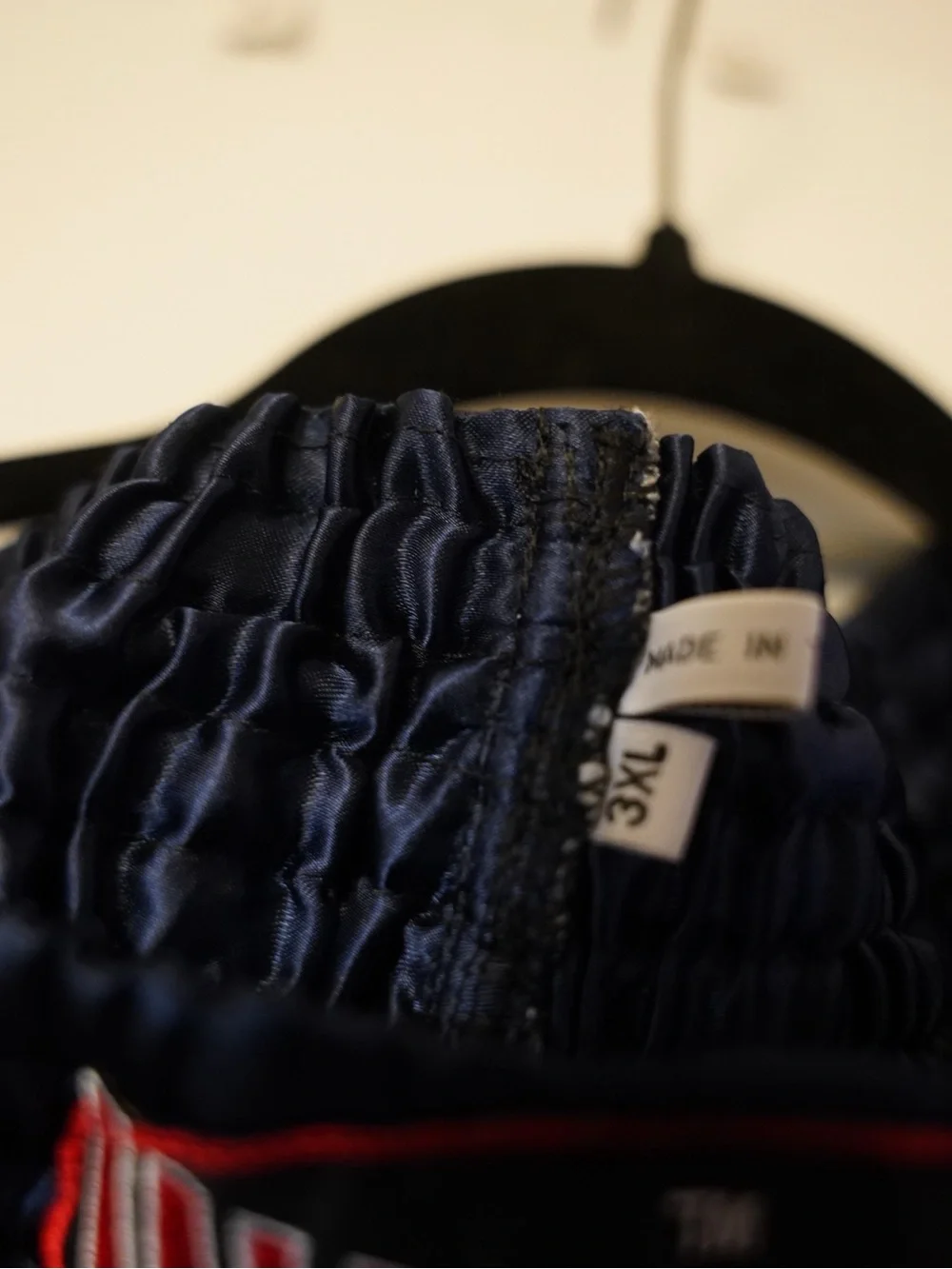 Warrior Navy Blue Muay Thai Shorts